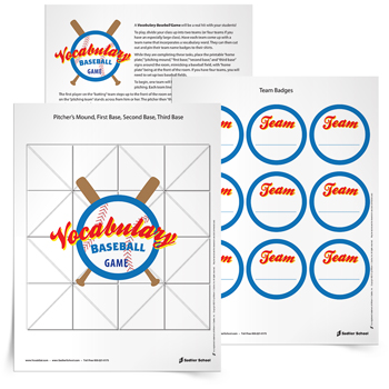 Printable Vocabulary Online games - image relating to Printable Vocabulary Game named Printable Vocabulary Game titles -